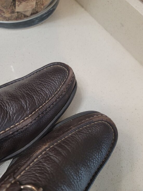 Salvatore Ferragamo Grandioso Bit Brown Leather Loafer Shoes US 11 D main image 10